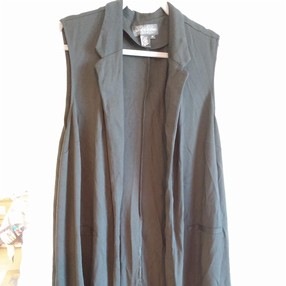 Long Knit Business Vest